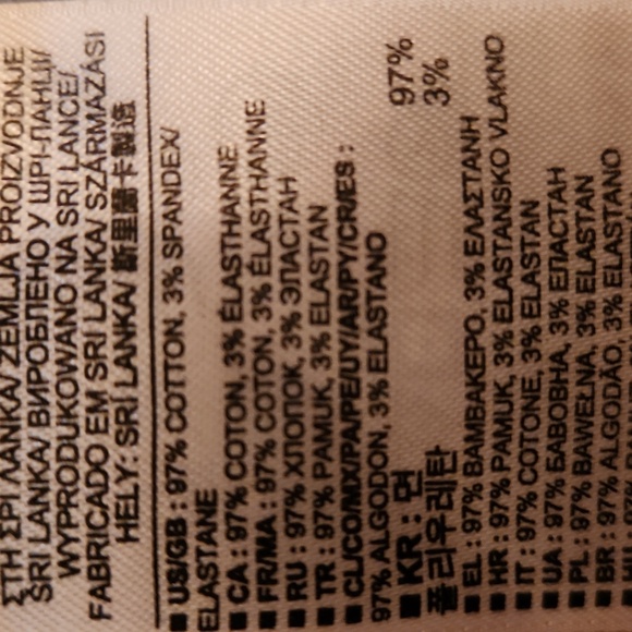 NWT Banana Republuc Tan Capri Womans Size 6 - Picture 9 of 9